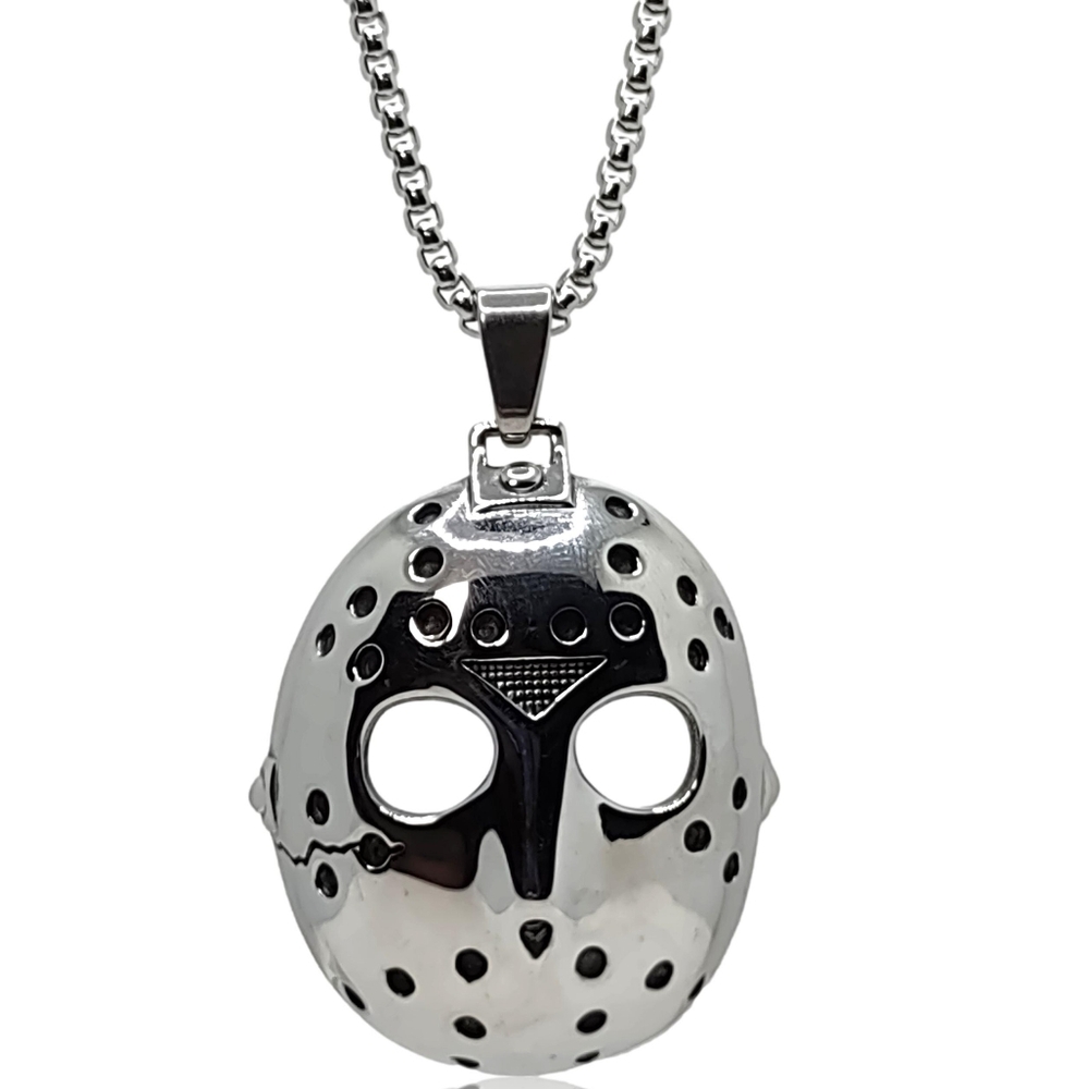 Horror Classic Movie Friday the 13th Jason Voorhees Necklace